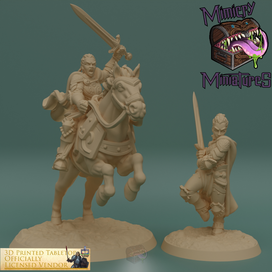 Imani Kingsguard - The Lost Adventures from 3D Printed Tabletop image 0